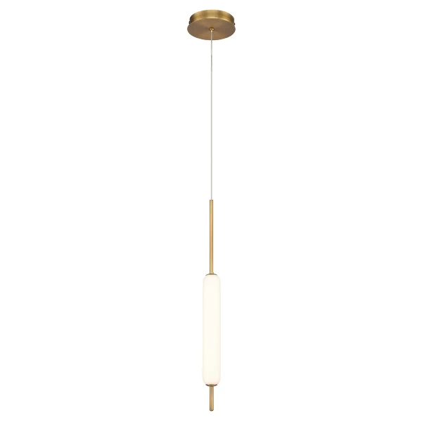 Zwieszana lampa Cumberland QN-CUMBERLAND-1P-BG LED 10W 3000K złoty