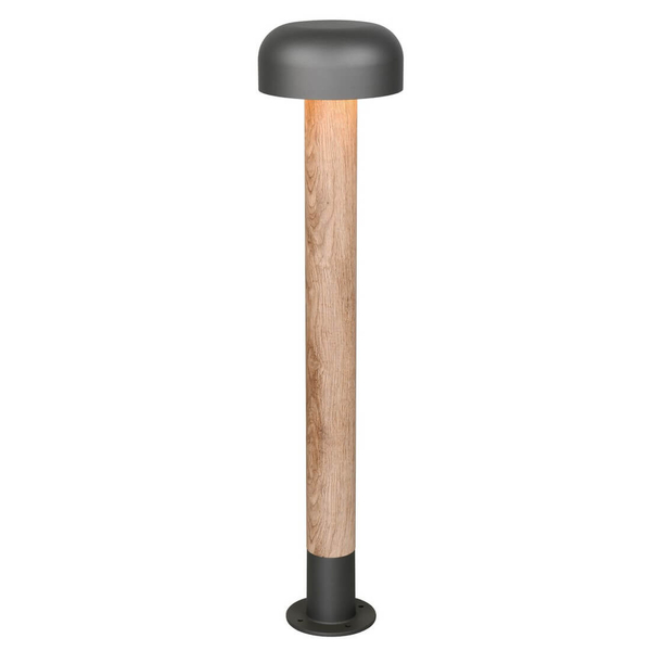 Ogrodowy słupek grzybek FRASER 462560135 metalowy IP54 szary