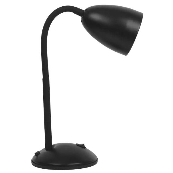 Lampa stołowa z włącznikiem LOGIC BLACK ML1635 do biura czarna
