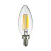 Płomykowa żarówka świecznikowa EKZF990 LED 4W E14 C35 biała ciepła