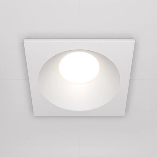 Balkonowa lampa wpuszczana Zoom DL033-2-01W Maytoni IP65 punktowa biała