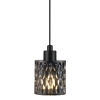 Wisząca lampa tuba Hollywood 46483047 szklana przydymiony