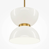 Zawieszana lampa Kyoto MOD178PL-L11G3K Maytoni LED 11W 3000K złota biała