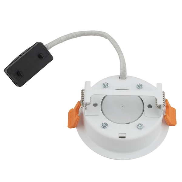 Oczko lampa sufitowa Uno 10840 Nowodvorski podtynkowa z klipsem biała