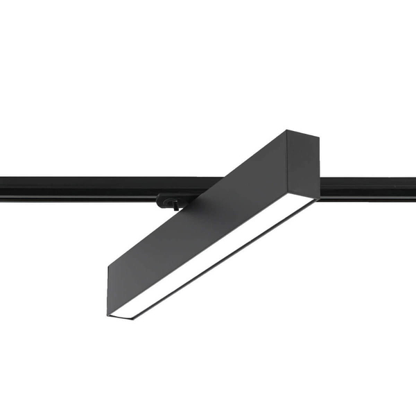 Lampa sufitowa MOON LP-559/4 R-1F BK Light Prestige LED 12W 4000K prostokątna oprawa do 1-fazowego systemu szynowego czarna