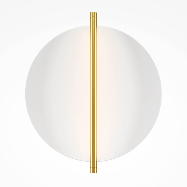 Lampa ścienna Mira MOD279WL-L14G3K Maytoni LED 14W 3000K okrąg złota biała