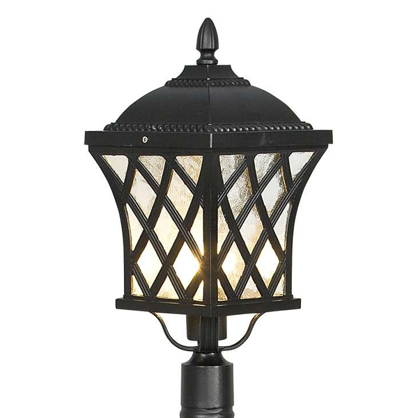 Stojąca LAMPA zewnętrzna TAY 5294 Nowodvorski metalowa OPRAWA ogrodowa latarenka IP23 czarna