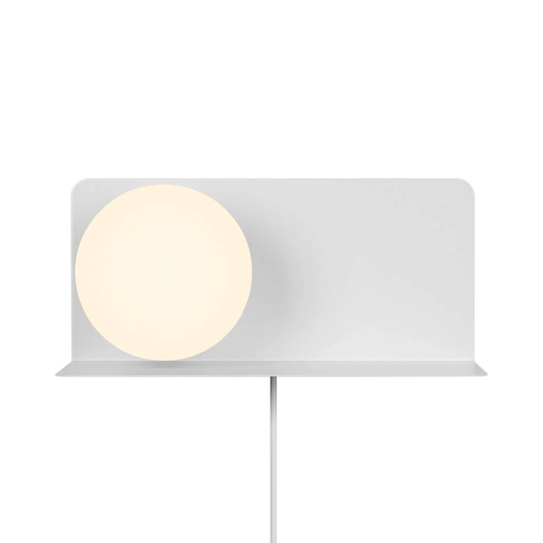 Lampa ścienna szklana kula LILIBETH 2312931001 biały