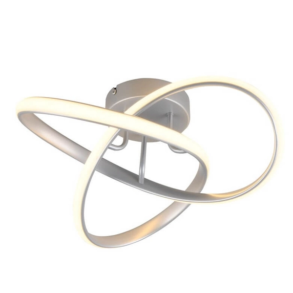 Przysufitowa lampa do salonu AZELRIA DL187-62101 LED 15W 3000K srebrny