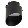 Lampa z klipsem sufitowa Hvar 10487 Nowodvorski punktowa skośna czarna