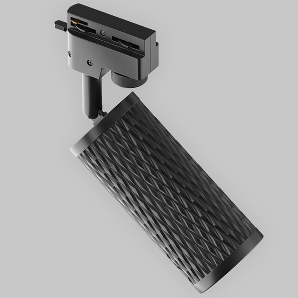 Lampa szynowa Focus TR011-1-GU10-B 1-fazowa regulowana czarna
