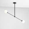 Lampa natynkowa Ohio 1081PL_H1 ruchoma biała czarna