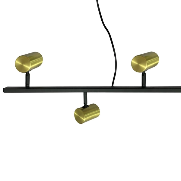 Zwieszane reflektorki kuchenne Snow LP-732/6L GD Light Prestige złote czarne