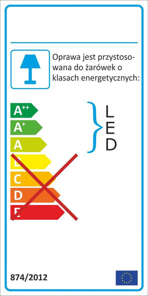 Kinkiet LAMPA ścienna ARNE 311917 Polux metalowa OPRAWA IP44 czarna