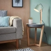 Stołowa lampa regulowana Swivel 92716/04 skandynawska drewniana zielona