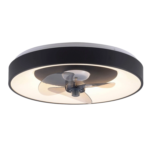 Sufitowa lampa wentylator Venika 14644-18 Just Light 36W 2700-5000K czarna