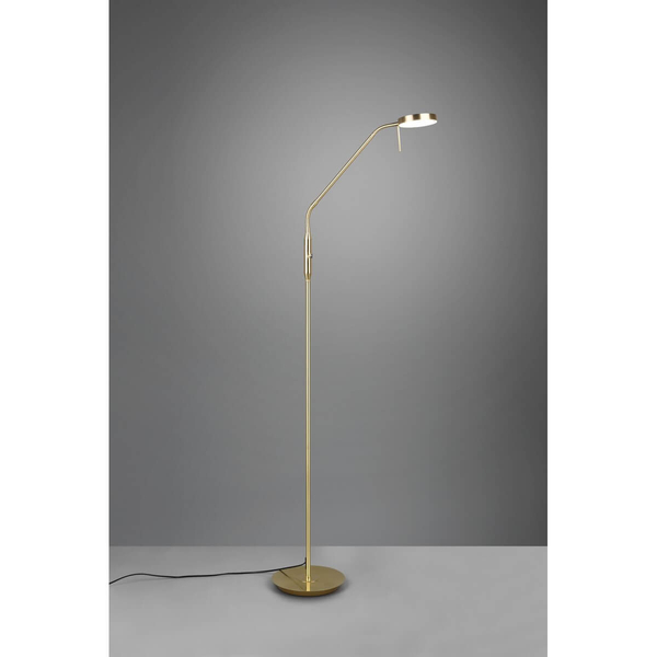 Ściemnialna lampa podłogowa NEMIO DL108423310 LED 12W 2300-4000K złoty