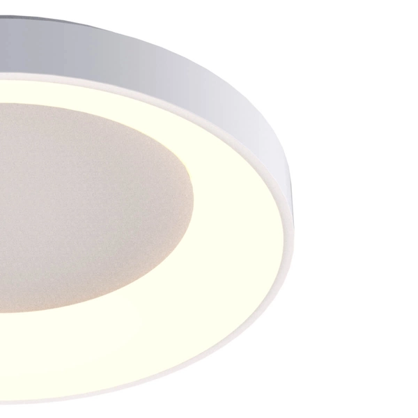 Plafon LED Cameron MX4019-1M-3WT Zumaline LED 33W 3000K do salonu biały