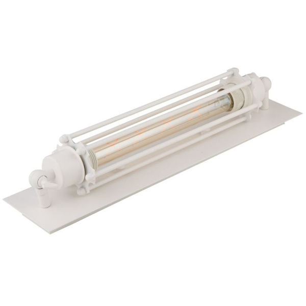Kinkiet ścienny do salonu Retro Loft ABIGALI-KR-E27-WHITE retro biały