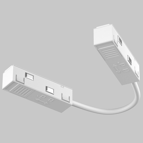 Łącznik do zasilania magnetycznych szyn Exility TRA034CPC-42W-15-1 biały