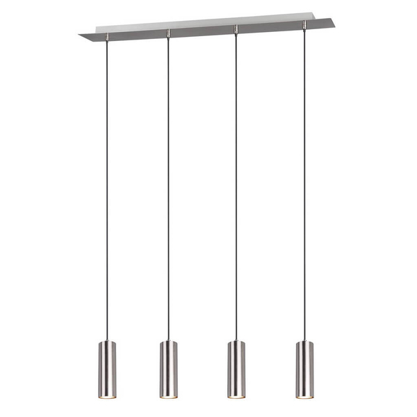 Salonowa lampa zawieszana MARLEY 312400407 Trio zwis srebrny
