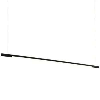 Loftowa LAMPA wisząca HORIZON  P0358D Maxlight metalowa OPRAWA listwa LED 26W 3000K zwis czarny