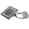 Kinkiet wpuszczany Quadro EKS0927 Eko-light LED 0,6W 3000K kwadratowy srebrny