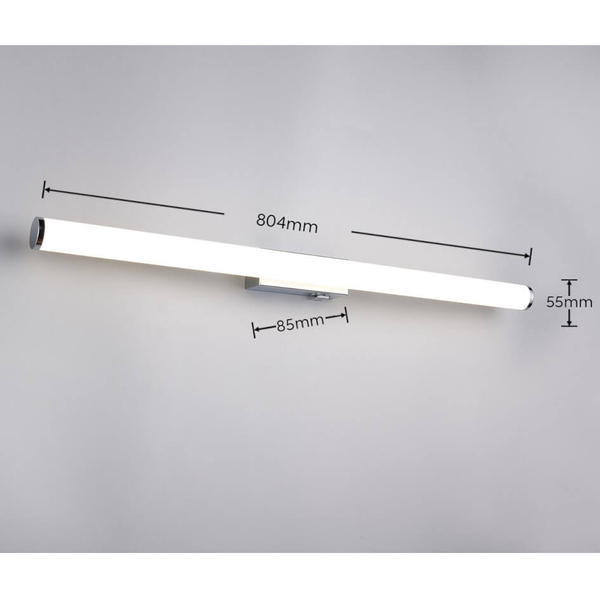 Lampa na ścianę Mattimo 283274306 LED 8W 4000K IP44 chrom biały