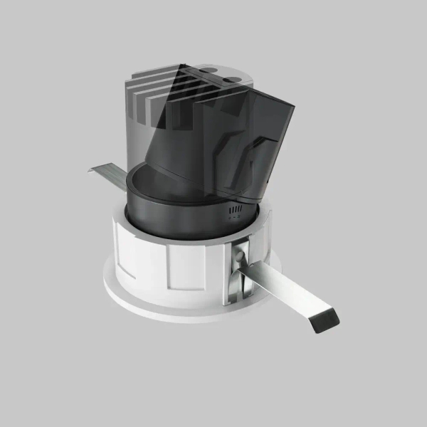 Wpuszczana ledowa oprawa Wise DL057-7W3K-B LED 7W 3000K czarna