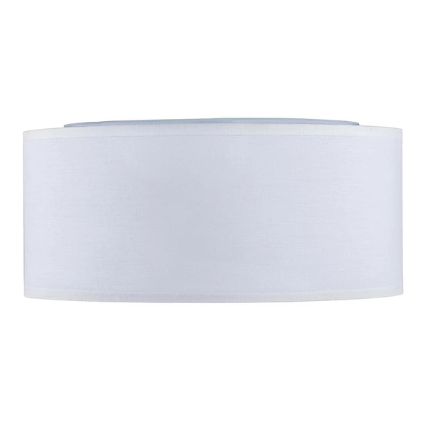Okrągły plafon tkaninowy Rondo 3330 TK Lighting minimalistyczny biały