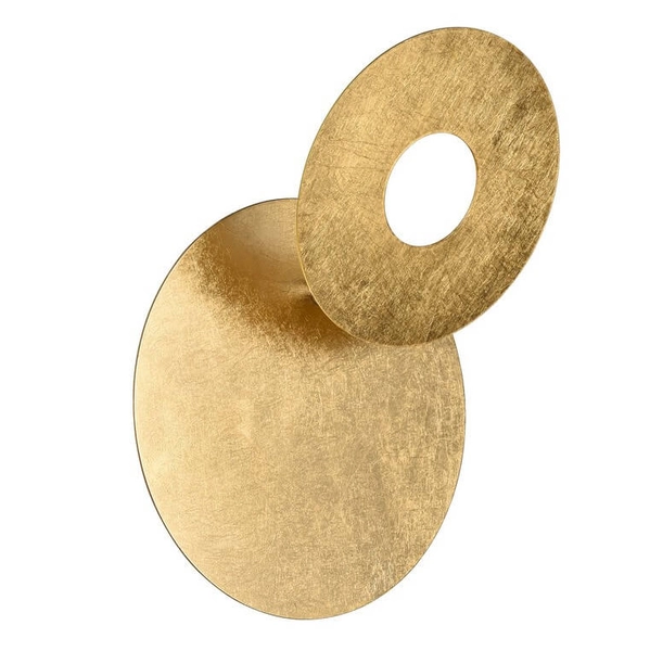 Ledowy kinkiet na ścianę Leano 240310179 LED 6W 3000K okrąg złoty