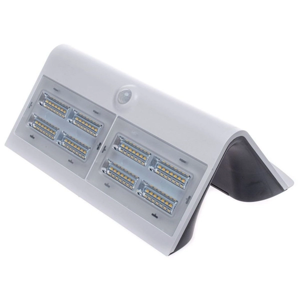 Lampa elewacyjna solarna Butterfly EKO3997 Milagro LED 6,8W IP65 czarna