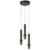 Wisząca lampa tubki MARGARY 24402/15/30 Lucide LED 12,9W 2700K czarny