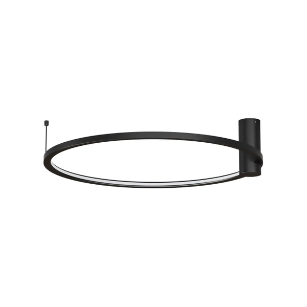 Łazienkowa lampa sufitowa Ringa CL0112-M-BK LED 35W 3000-4000K IP44 czarna