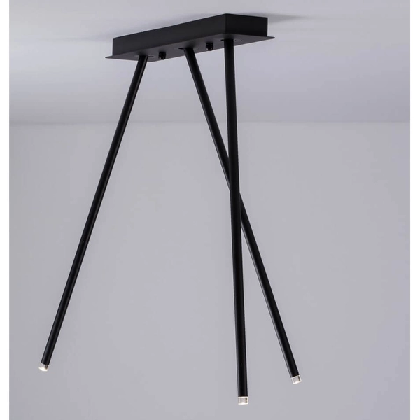 Potrójna lampa sufitowa z regulacją ARANI LE44706 LED 8W 3000K czarny