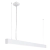 Metalowa lampa wisząca Traversi PRD-5470-170-WH-830-PN Italux LED 53W 3000K biała
