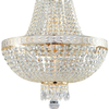 Wisząca LAMPA glamour BELLA DIA750-TT40-WG Maytoni żyrandol OPRAWA kryształowa ZWIS pałacowy ampla złota