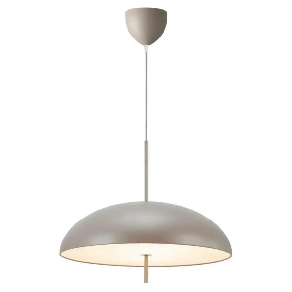 Wisząca lampa do salonu Versale 2220053009 DFTP kopułowa beżowa