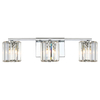 Potrójna lampa ścienna Divine QZ-DIVINE3-PC-BATH crystals IP44 chrom
