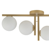 Plafon lampa sufitowa ANDY 33339 Sigma 5-punktowa nad stół złota