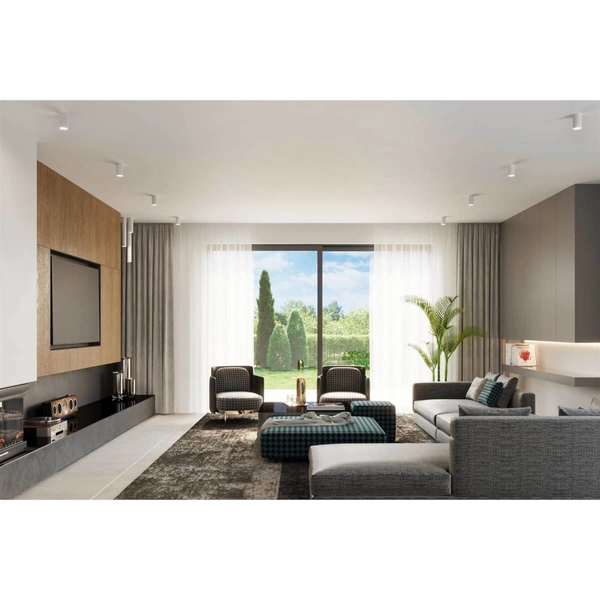 Metalowa lampa sufitowa SL.0996 salonowy dwonlight biały