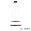 Podwójna lampa zawieszana Circle 11525-13 Just Light LED 46W 3000K antracyt