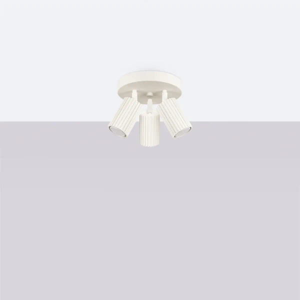 Plafon potrójny KARBON SL.1601 regulowany do kuchni beżowy