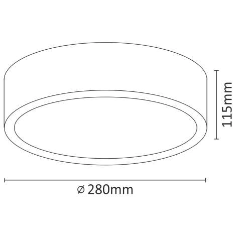 Sufitowa LAMPA dziecięca DIDI 307491 Polux okrągła OPRAWA plafon do pokoju dziecka kinkiet ścienny multikolor