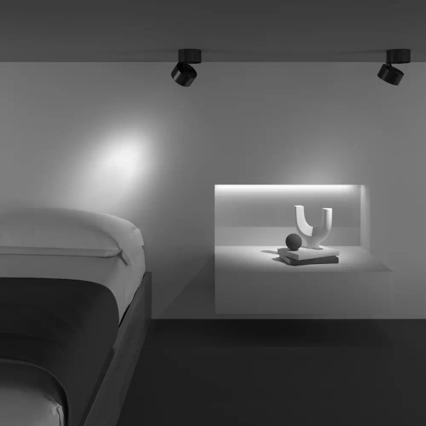 Szynowa lampa 1-fazowa Yin C084CL-15W3K-DB-DE LED 15W 3000K czarny