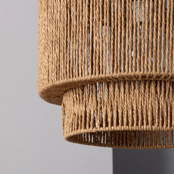 Salonowa lampa wisząca Boho ABR-LW14-BH-E27 Abruzzo tuba brązowy