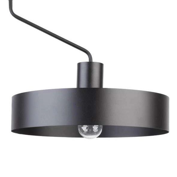 Plafon LAMPA sufitowa JUMBO 31531 Sigma natynkowa OPRAWA metalowa na wysięgnikach czarna