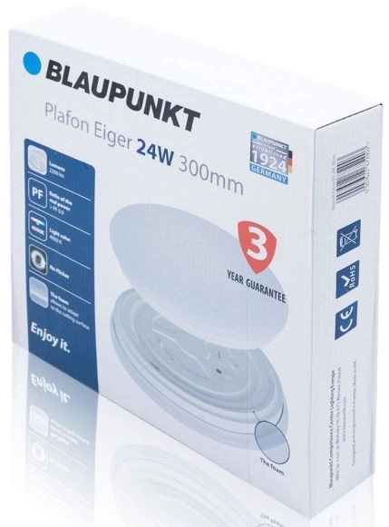 Plafon Blaupunkt PL24NW LED 24W 4000K barwa naturalna biały