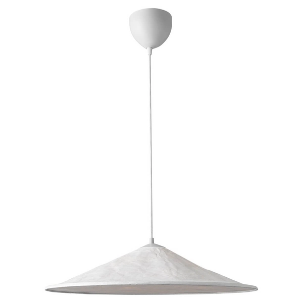 Wisząca lampa kapelusz Hill 2420073001 japandi biały