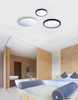 Okrągła lampa sufitowa Malta AZ4253 LED 48W 3000K salonowa biała